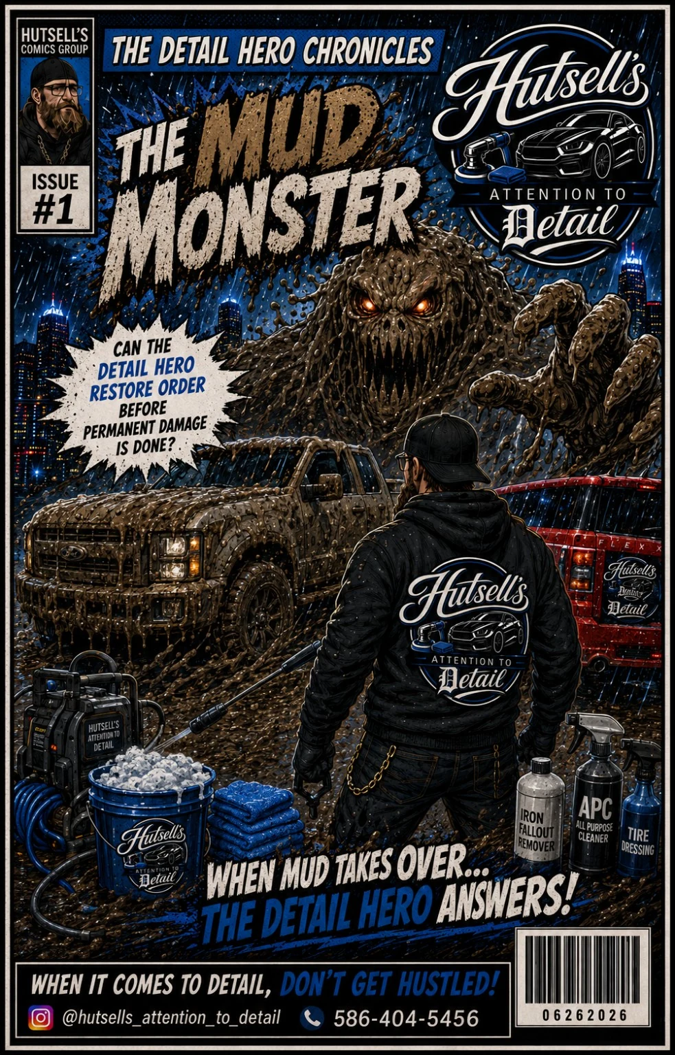 The Detail Hero Chronicles Issue 1 The Mud Monster cover
