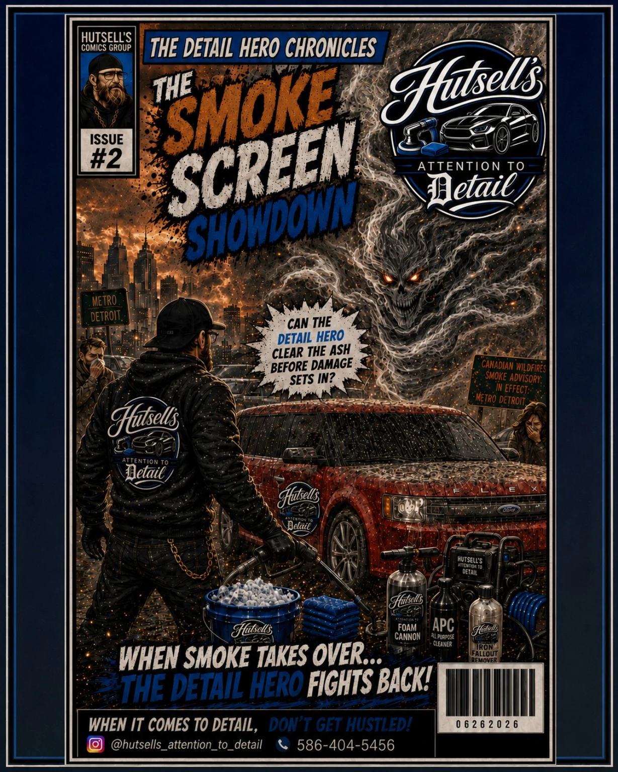 The Detail Hero Chronicles Issue 2 The Smoke Screen Showdown cover